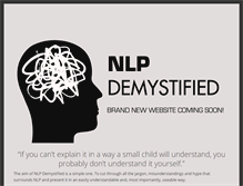 Tablet Screenshot of nlpdemystified.com
